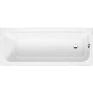 Duravit, Badewanne, Qatego Badewanne, Einbau, 1700x700x480mm, Acryl, 1 Rückenschräge, weiss (170 cm, 70 cm) günstig