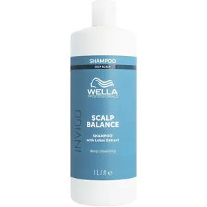 Wella Invigo Scalp Balance, 1000 ml, Shampoo, Professionell, Unisex, öliges Haar, Alle Farben günstig