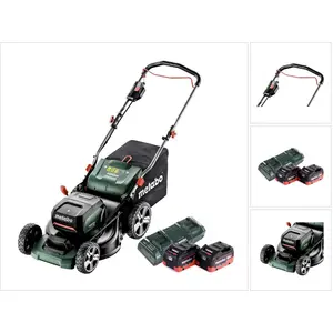 Metabo RM 36-18 LTX BL 46 Akku Rasenmäher 36 V ( 2x 18 V ) 46 cm Brush...