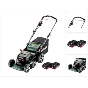 Metabo RM 36-18 LTX BL 46 Akku Rasenmäher 36 V ( 2x 18 V ) 46 cm Brush...