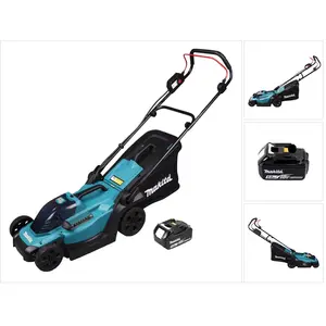 Makita DLM 330 T1 Akku Rasenmäher 18 V 33 cm 30 l + 1x Akku 5,0 Ah - o...