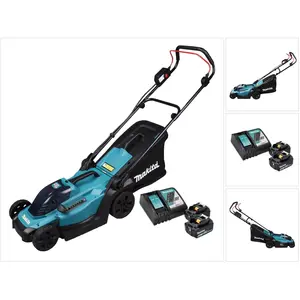 Makita DLM 330 RM2 Akku Rasenmäher 18 V 33 cm 30 l + 2x Akku 4,0 Ah + Ladegerät