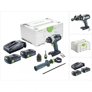 Festool TPC 18/4 I-Basic Akku Schlagbohrschrauber 18 V 75 Nm Brushless...