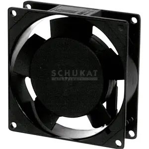Sunon SF23092A2092HBL Axiallüfter 230 V/AC 50.96 m³/h (L x B x H) 92 x 92 x 25 m (92 mm, 1x), PC Lüfter, Schwarz