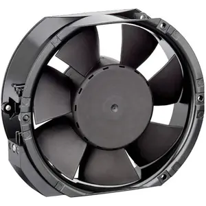 Papst EBM 6424 Axiallüfter 24 V/DC 390 m³/h (Ø x H) 172 mm x 51 mm (172 mm, 1x), PC Lüfter, Schwarz