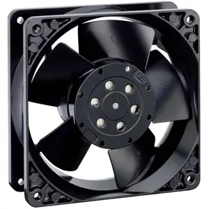 Papst EBM 4624N Axiallüfter 24 V/AC 148 m³/h (L x B x H) 119 x 119 x 38 mm (119 mm, 1x), PC Lüfter, Schwarz