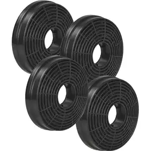 vhbw 4x Aktivkohlefilter kompatibel mit Candy CCE1161N 36901017 Dunsta...