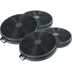 vhbw 4x Aktivkohlefilter kompatibel mit Pitsos 2MEB 60 /05, 2MEB 60 /0... günstig