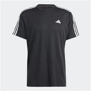 adidas Train Essentials 3-Streifen Trainingsshirt Herren 000 - black/white S günstig
