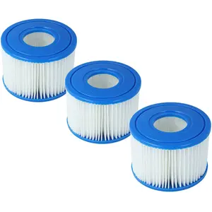 vhbw 3x Filterkartusche Typ S1 Ersatz für Intex S1, 29011 für Pool - E...