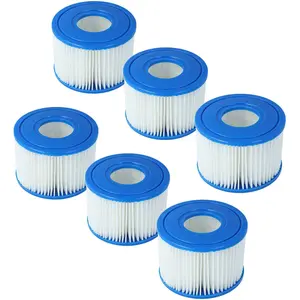 vhbw 6x Filterkartusche Typ S1 Ersatz für Bestway FD2135 für Pool - Er...