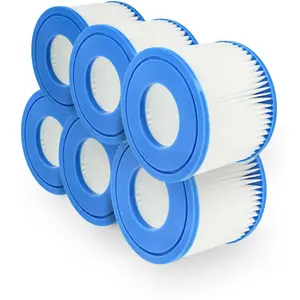 vhbw 6x Filterkartusche Typ VI kompatibel mit Bestway Lay-Z-Spa Saint ... günstig
