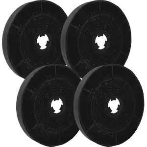 vhbw 4x Universal-Aktivkohlefilter für diverse Dunstabzugshauben - 16 ...