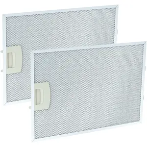 vhbw 2x Filter Metallfettfilter kompatibel mit Constructa CD617150/01,...