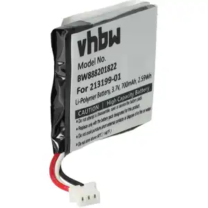 vhbw Akku Ersatz für Plantronics 203055-01, 208769-02, 203055-01P, 208...