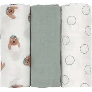 Lässig 3er-Pack Mullwindeln 60x60cm günstig