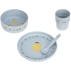 Lässig, Kindergeschirr + Kinderbesteck, Geschirrset, Happy Fruits Lemon günstig