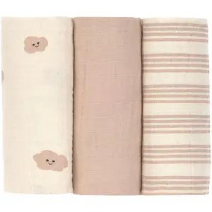 Lässig 3er-Pack Mullwindeln 60x60cm günstig