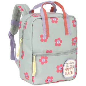 Lässig Happy Trails Mini Square Rucksack   Flower