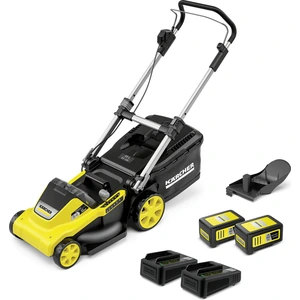 Kärcher Akku-Rasenmäher LMO 5-18 Dual Battery Set, 41cm Schnittbreite, Mulchkit