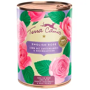 Terra Canis Nassfutter Für Hunde Rosenlamm Mit Gartengemüse Und Rosenb...