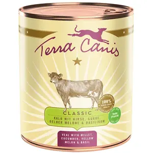 Terra Canis Klassisches Rindfleischmenü Mit Hirse Gurke Gelber Melone ...