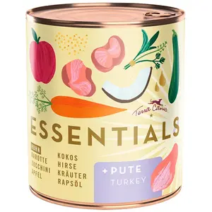 Terra Canis Essential 8 Nassfutter Für Hunde Mit Huhn Und Pute 780g