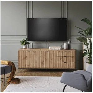 Vicco Lowboard Eliza, Viking Oak, 150.1 x 60 cm mit 3 Schubladen, 2 Türen (1 St) günstig