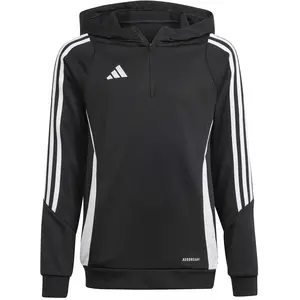 Trainings-Hoodie Kind adidas Tiro 24 Schwarz 7/8 Jahre alt günstig