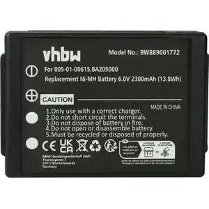 vhbw Akku Ersatz für HBC 005-01-00615, BA205000, BA206000, BA205030 fü...