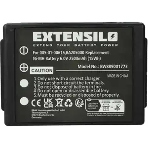 Vhbw EXTENSILO Akku kompatibel mit HBC Micron 6, 4 Industrie-Funkferns...