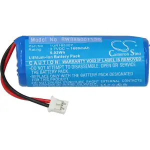 vhbw Akku Ersatz für Rowenta 1UR18500Y für Epilierer (1600 mAh, 3,7 V,...