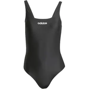 Einteiliger Badeanzug mit U-Rücken für Damen adidas Schwarz 40 günstig