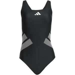Badeanzug, Damen adidas logo Schwarz 42 günstig