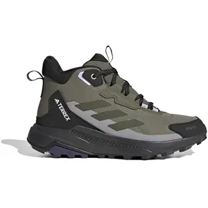 adidas Damen Terrex Anylander Mid Rain.Rdy Hiking Shoes, Olive Strata/Night Carg