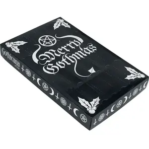 Gothicana by EMP Unisex Socken-Adventskalender multicolor Standard günstig