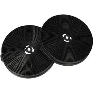 vhbw 2x Aktivkohlefilter kompatibel mit Exquisit KFD80-8, XKFD 5060-8,...