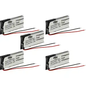 vhbw 5x Akku Ersatz für Plantronics PA-PL002, 73366-01, 70868-01 für W...