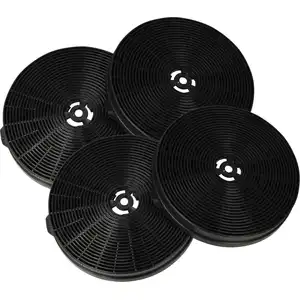 vhbw 4x Aktivkohlefilter Ersatz für Respekta MIZ1000N, MIZ1000 für Dun...