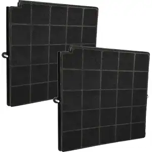 vhbw 2x Aktivkohlefilter kompatibel mit Airforce IH90-F40-S4, IH90-F54...