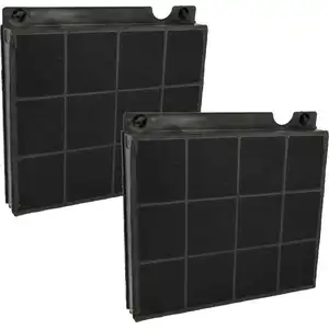vhbw 2x Aktivkohlefilter kompatibel mit Elica SOFIAH10IX/A/90, SOFIAH6...