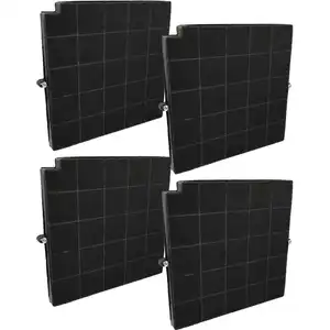 vhbw 4x Aktivkohlefilter kompatibel mit Airforce F122SLIM, F100B 90 TS... günstig