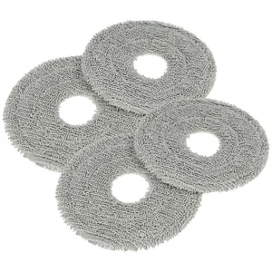 vhbw passend für Mova E30 Ultra Saugroboter Wischbezug (Mikrofaser, 4-...