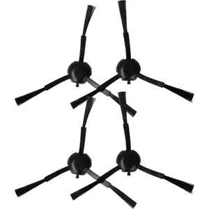 vhbw 4x Seitenbürste kompatibel mit Xiaomi S20+, S20 Saugroboter - Rei...