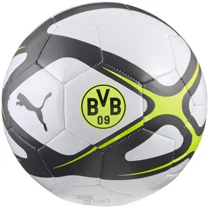 PUMA BVB Borussia Dortmund Culture Fußball Freizeitball 04 - silver mist/puma black 5 günstig