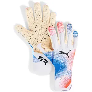 PUMA Future Ultimate Negative Cut Torwarthandschuhe 11 - PUMA white/glowing red/ultra blue 9 günstig