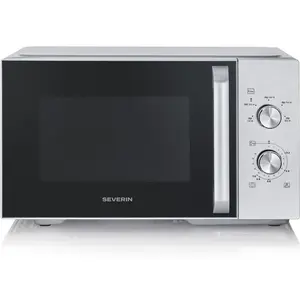 Severin MW 7797 Stand-Solo-Mikrowelle silber