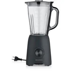 Severin SM 3722, Tischplatten-Mixer, 1,5 l, Pulsfunktion, 600 W, Schwa...