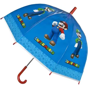 Undercover NoName, Unisex, Regenschirm, Super Mario Paraplu 45cm, Mehrfarbig, Blau günstig
