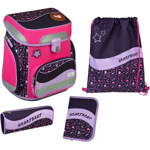 SCOOLI EasyFit Heartbeat Glow Edition Set - DIN